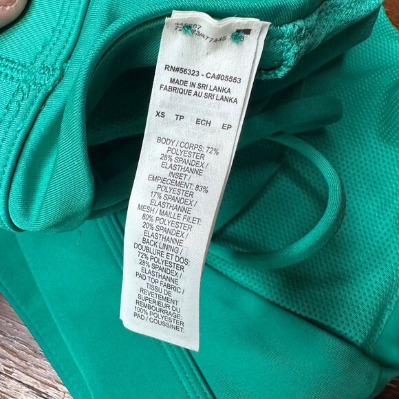 Nike Training Rainbow Ladder Indy Sports Bra Womens Green Size XS Polyester/Span - Picture 2 of 7